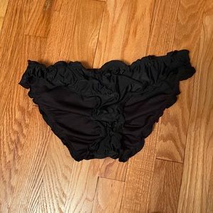 Ruffled butt swim bottoms